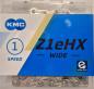 Preview: KMC Z1eHX Wide silber 112 Glieder E-Bike 1/2"x1/8" Breit, Hohe Zugfestigkeit,